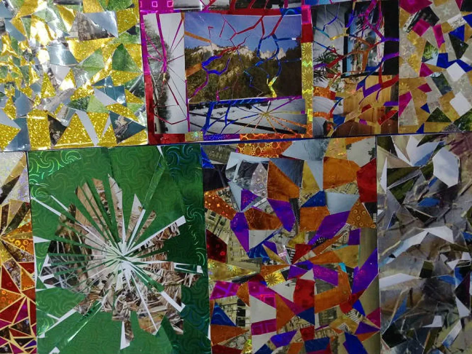 Fotokolaż - zajęcia artystyczne  — zdjęcie 3