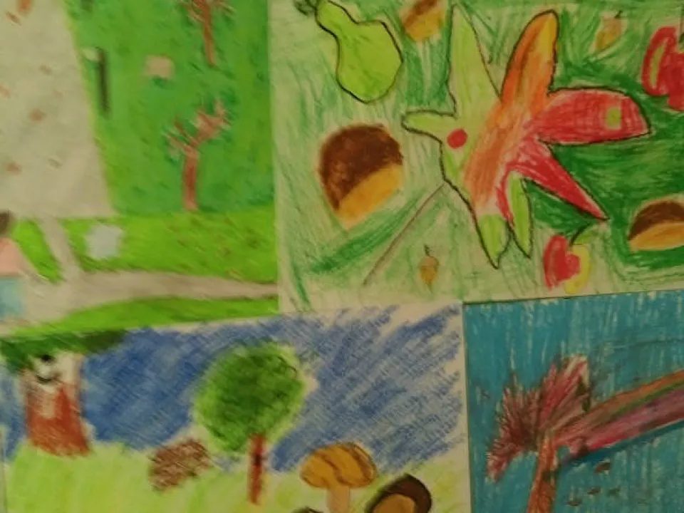 Konkurs plastyczny "Kolorowa jesień" — zdjęcie 8