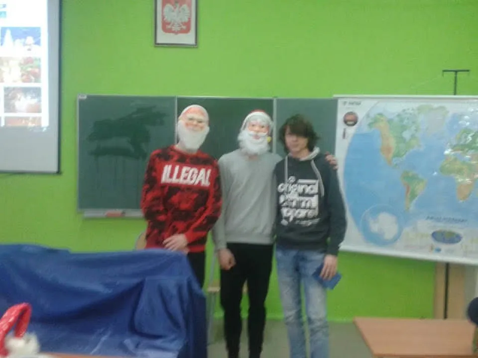 Mikołajki w 3b Gim — zdjęcie 1