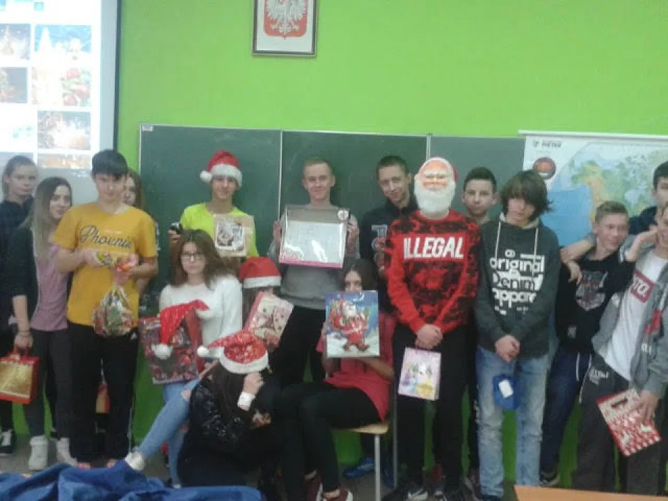 Mikołajki w 3b Gim — zdjęcie 2