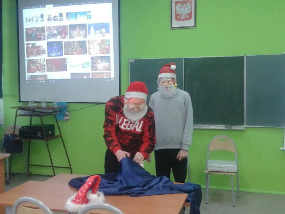 Mikołajki w 3b Gim — zdjęcie 4