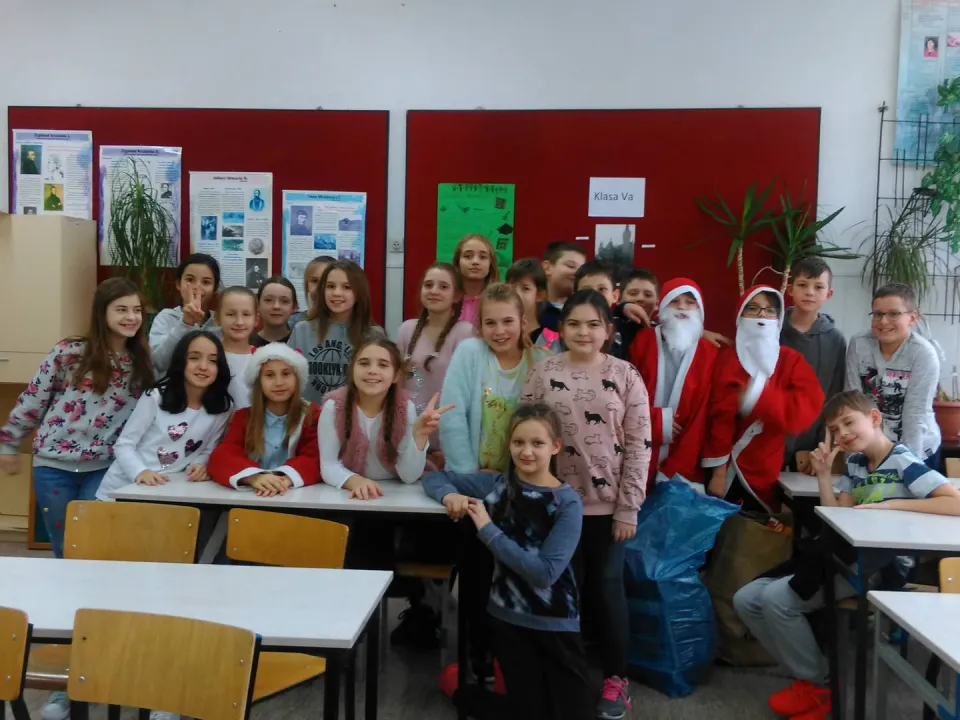 Mikołajki w 5a — zdjęcie 1