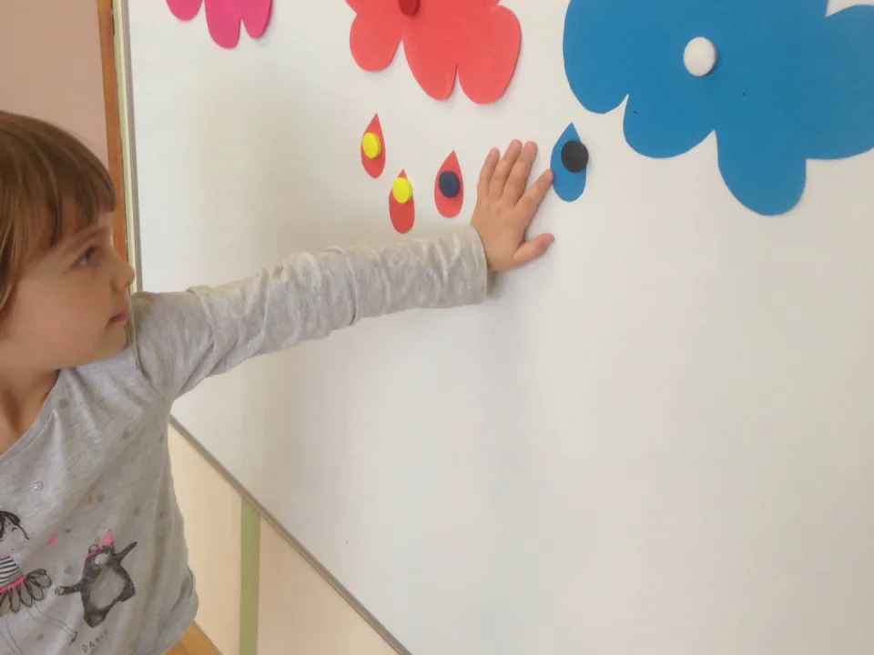 Deszczowe zabawy w grupie Pszczółek — zdjęcie 3
