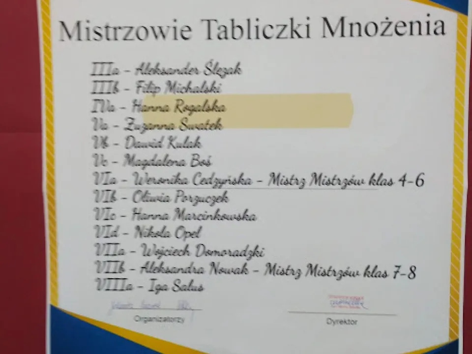 Światowy Dzień Tabliczki Mnożenia w klasie 3a — zdjęcie 3