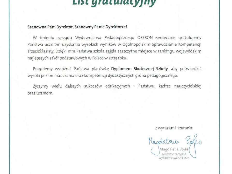 Ogólnopolski test 3 klasy — zdjęcie 3