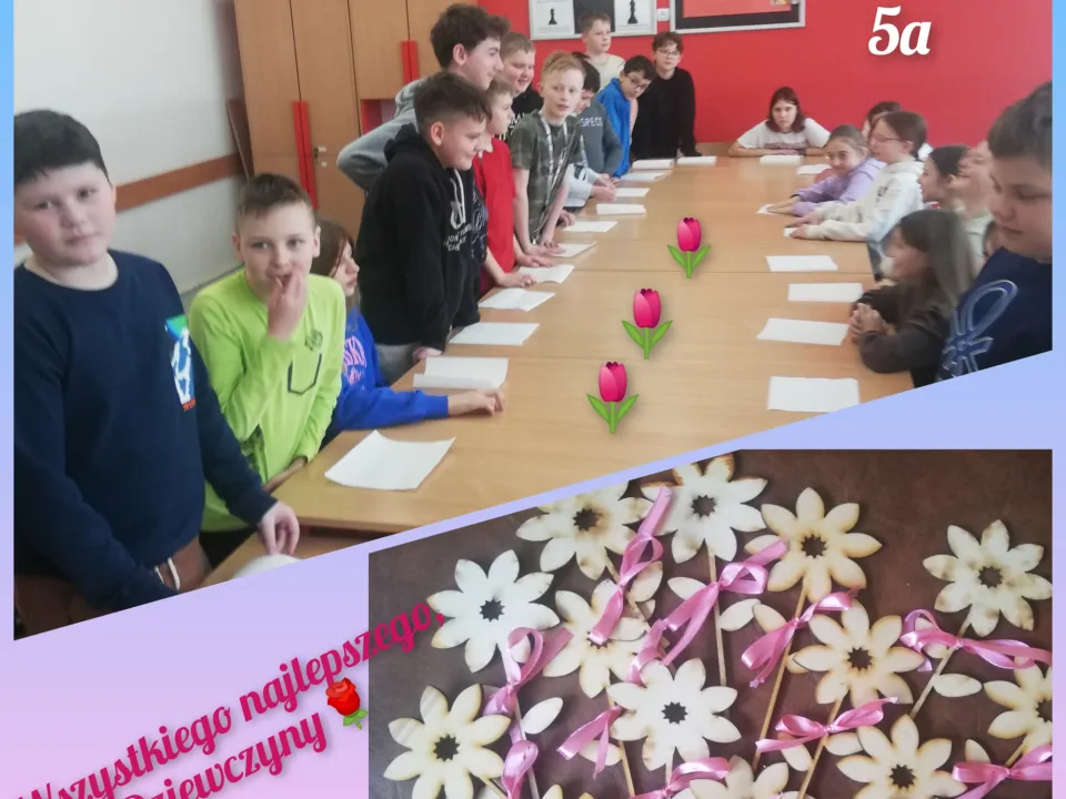 Dzień Kobiet w 5a — zdjęcie 3