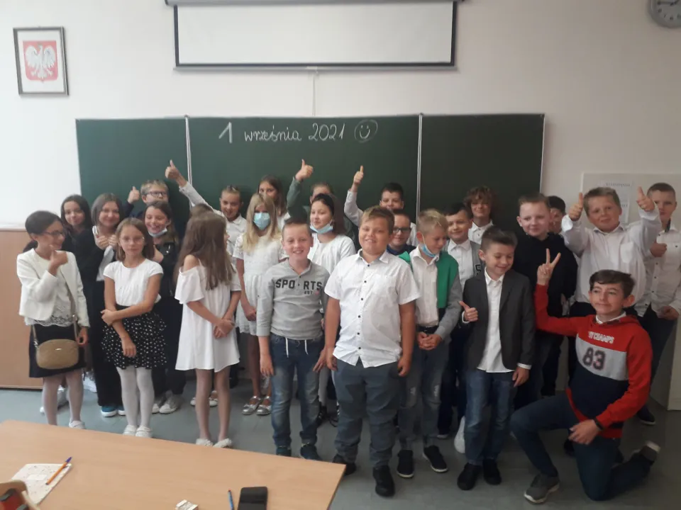 Inauguracja nowego roku szkolnego w kl 4a