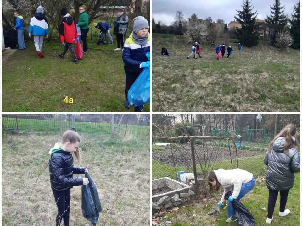 4a sprząta świat