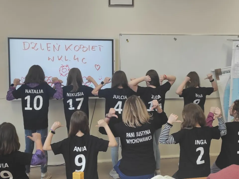 Dzień Kobiet w klasie 4c