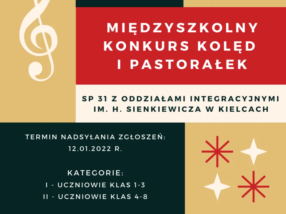 Międzyszkolny Konkurs Kolęd i Pastorałek