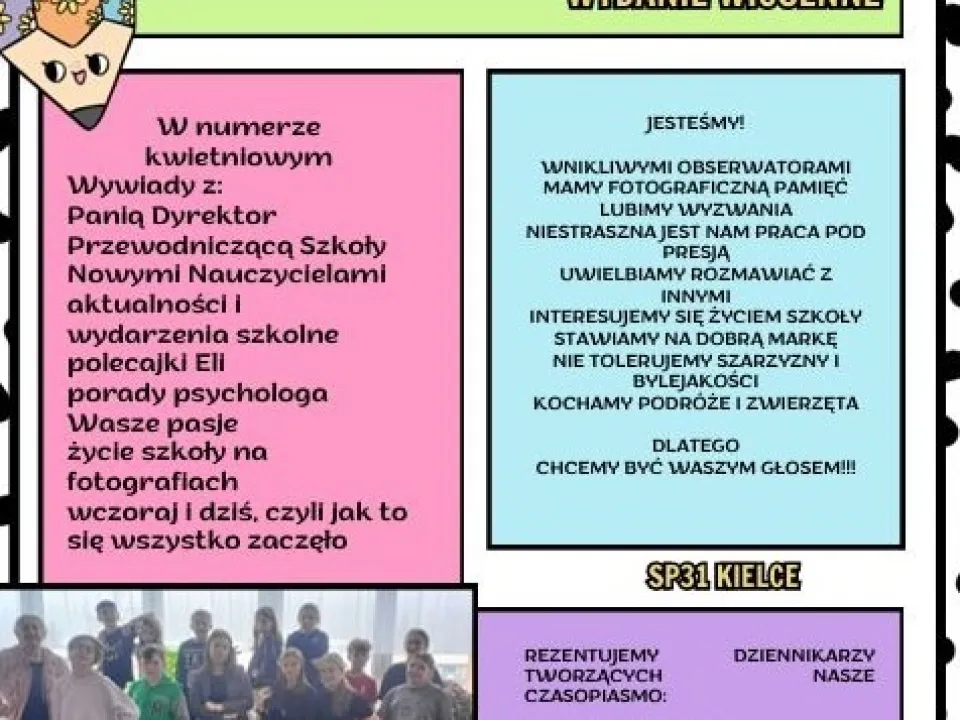 "Nasz głos jest ważny" nr 1 / kwiecień 2025