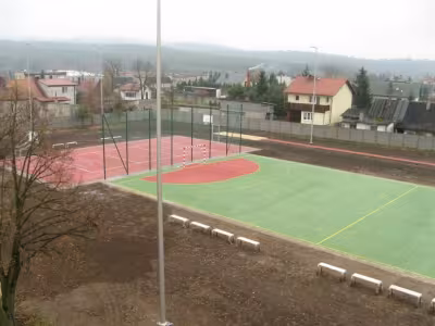 Listopad 2014r. - boisko wielofunkcyjne gotowe