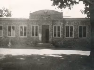 Budynek parterowy na ulicy Fabrycznej