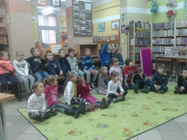 Klasa 1 c w Bibliotece Mijeskiej — zdjęcie 1