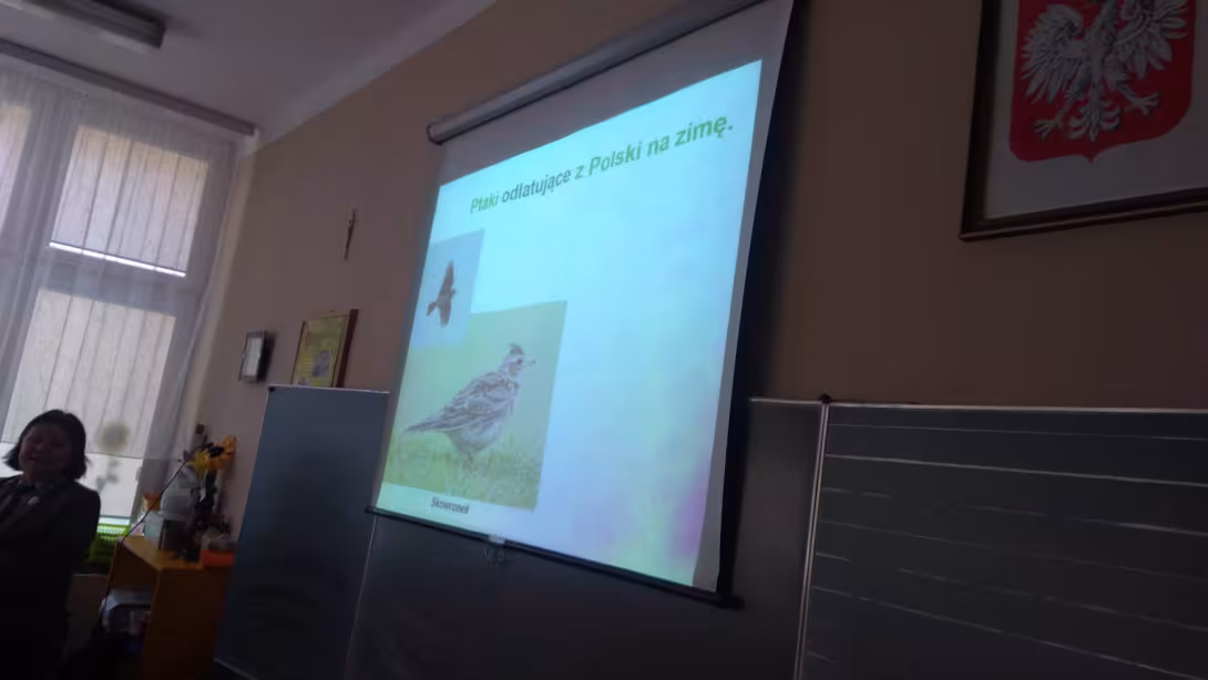 Prelekcja w klasie 1c — zdjęcie 1