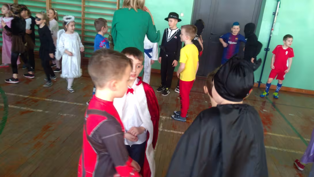 Karnawałowo w klasie 1c — zdjęcie 1