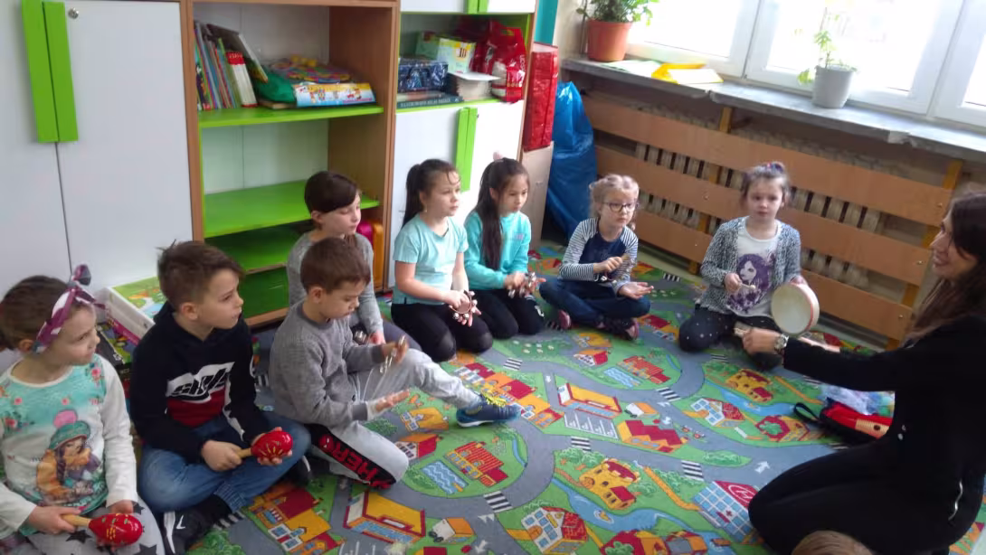Lekcja muzyki inna niż wszystkie w klasie 1c — zdjęcie 1