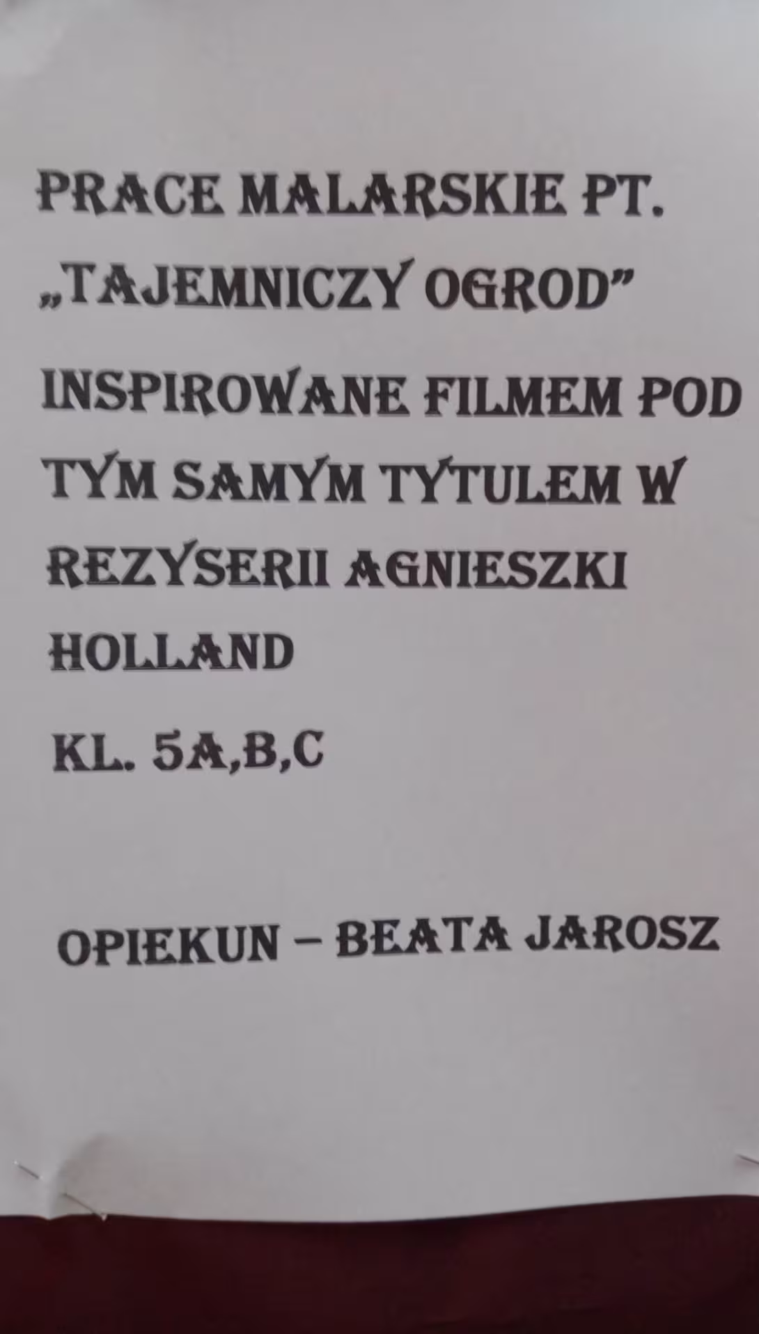 Pracę malarskie 5a,b,c — zdjęcie 1