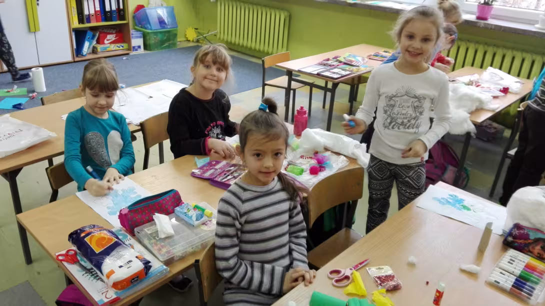 W klasie II d zimowo i światecznie — zdjęcie 1