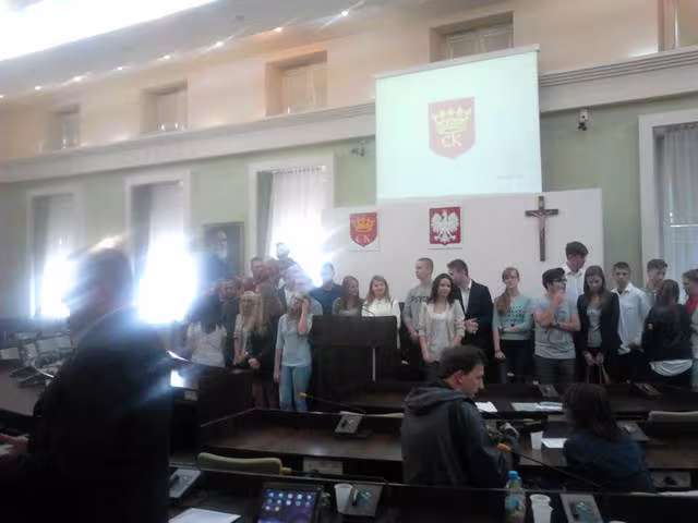 Posiedzenie Młodzieżowej Rady Miasta — zdjęcie 1