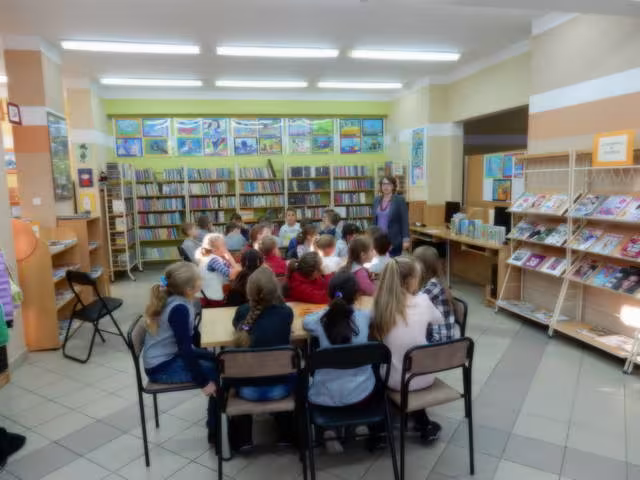 Klasa IIIa w Bibliotece Publicznej — zdjęcie 1