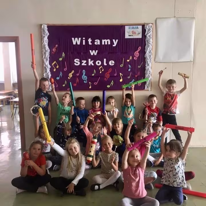 Zajęcia muzyczne w 1a — zdjęcie 1