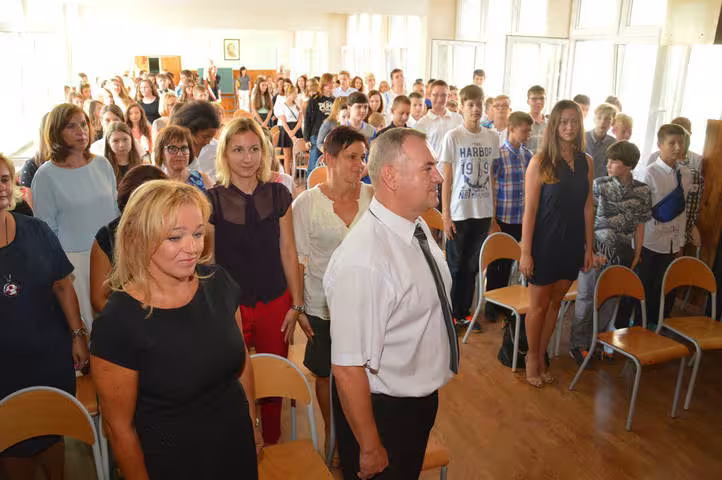 Początek roku gimnazjum — zdjęcie 1
