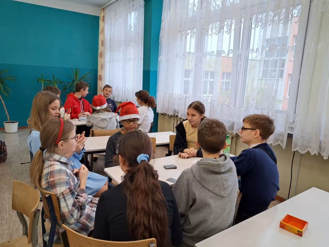 Mikołajki w 6b — zdjęcie 1
