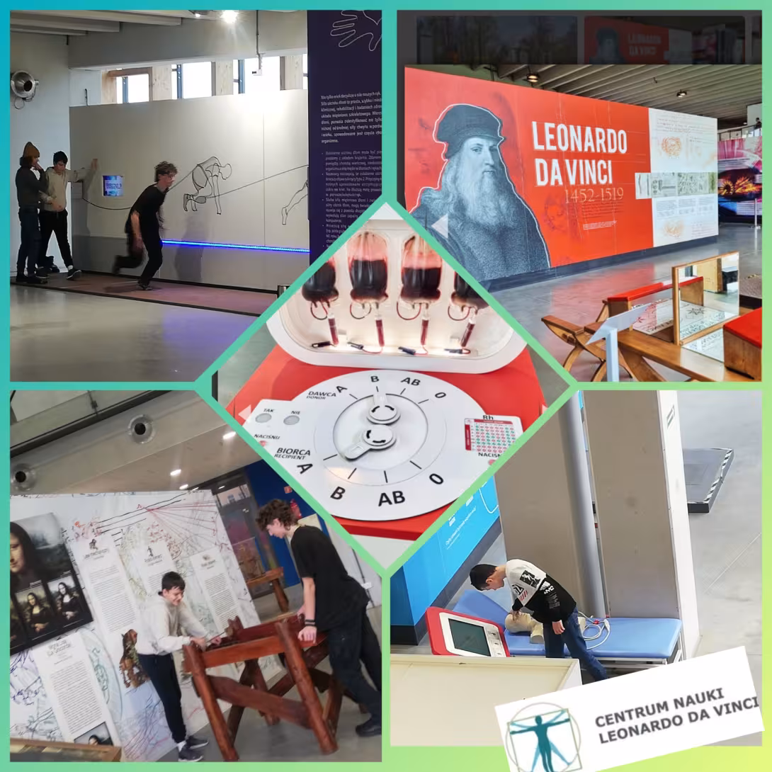 Doświadczenia w Centrum Nauki Leonardo da Vinci — zdjęcie 1