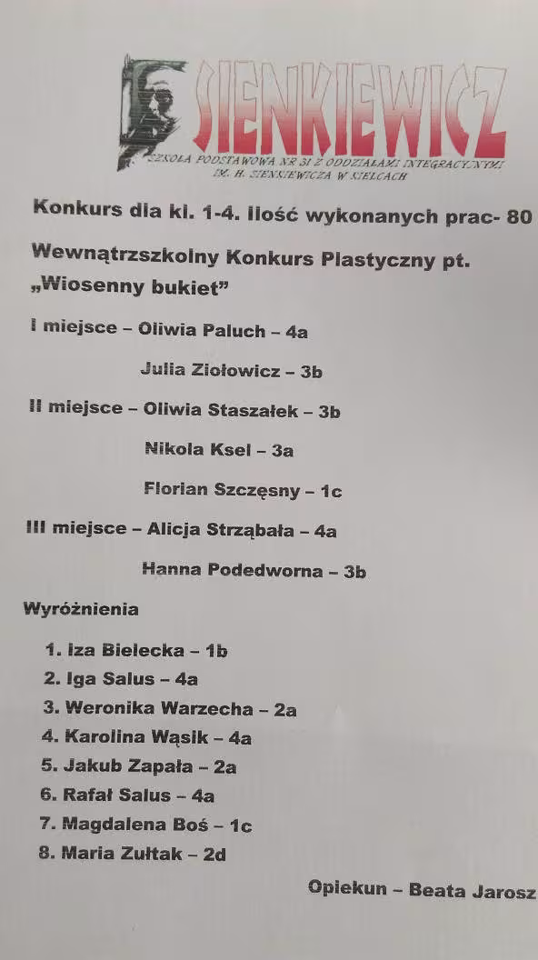 Konkurs — zdjęcie 1