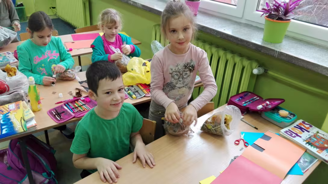 Jesienne sowy w klasie IId — zdjęcie 1