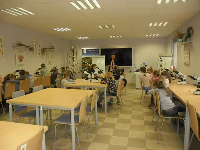 klasa 2 c w ogrodzie botanicznym — zdjęcie 1