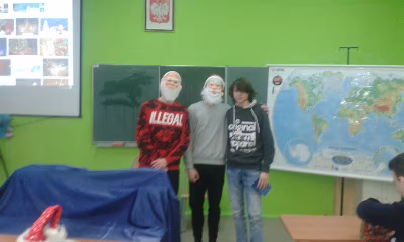 Mikołajki w 3b Gim — zdjęcie 1
